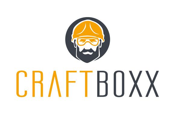 Logo CRAFTBOXX Logo „CRAFTBOXX“ mit Icon eines Bauarbeiters mit Helm und Schutzbrille.
